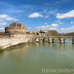 Castel Sant'Angelo e Ponte Sant'Angelo, idee per cose da fare a Roma per ragazzi.