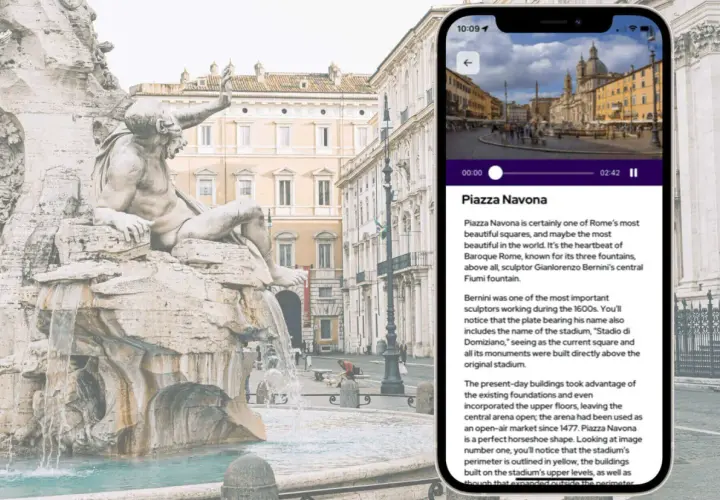 Fontana dei Quattro Fiumi a Piazza Navona, Roma. Scopri cosa vedere in questa splendida piazza barocca.