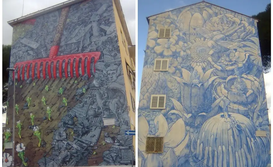 San Basilio Roma: murales, street art e il quartiere che si racconta