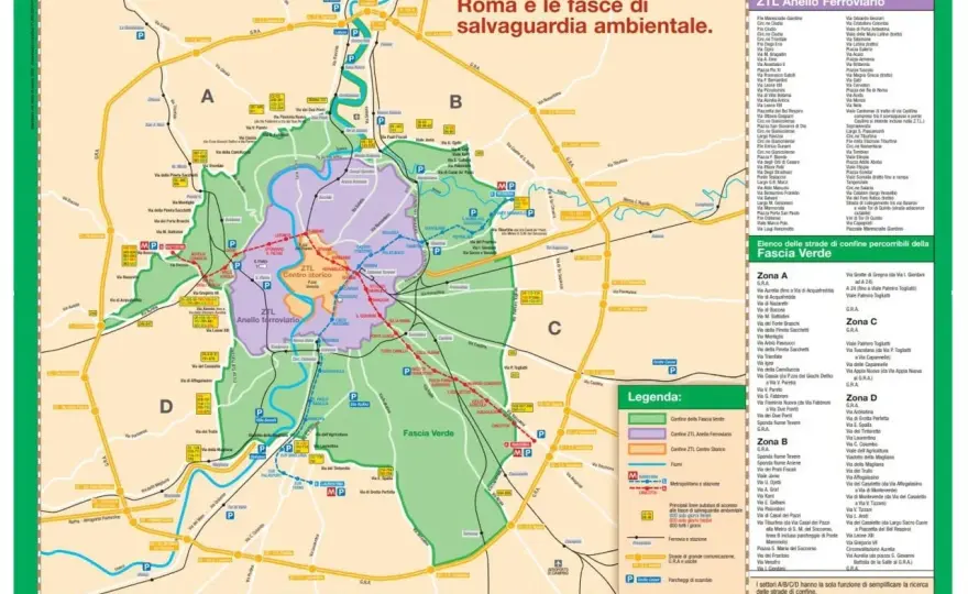 Parcheggio Ludovisi - Evita la ZTL a Roma!