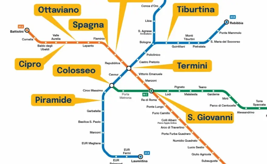 Metro Centocelle - la fermata giusta e i bus che servono davvero