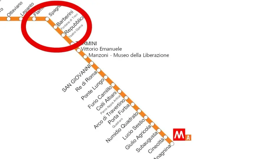 Metro Barberini - Guida Intelligente per Visitare Roma