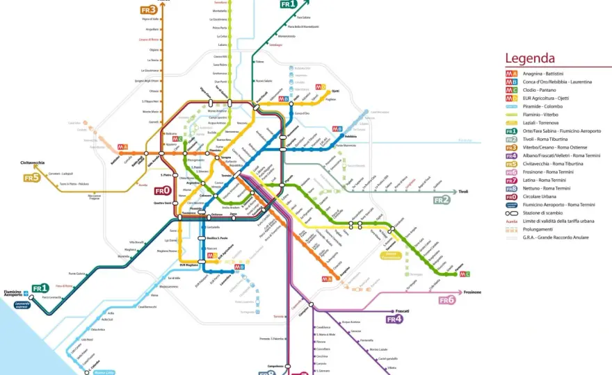 Metro di Roma - linee, biglietti e fermate da conoscere