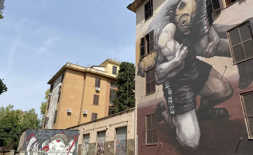 Tor Marancia a Roma - Guida alla street art e al quartiere