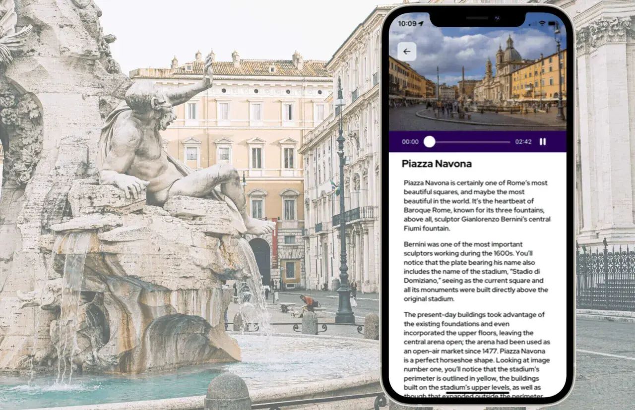 Fontana dei Quattro Fiumi a Piazza Navona, Roma. Scopri cosa vedere in questa splendida piazza barocca.